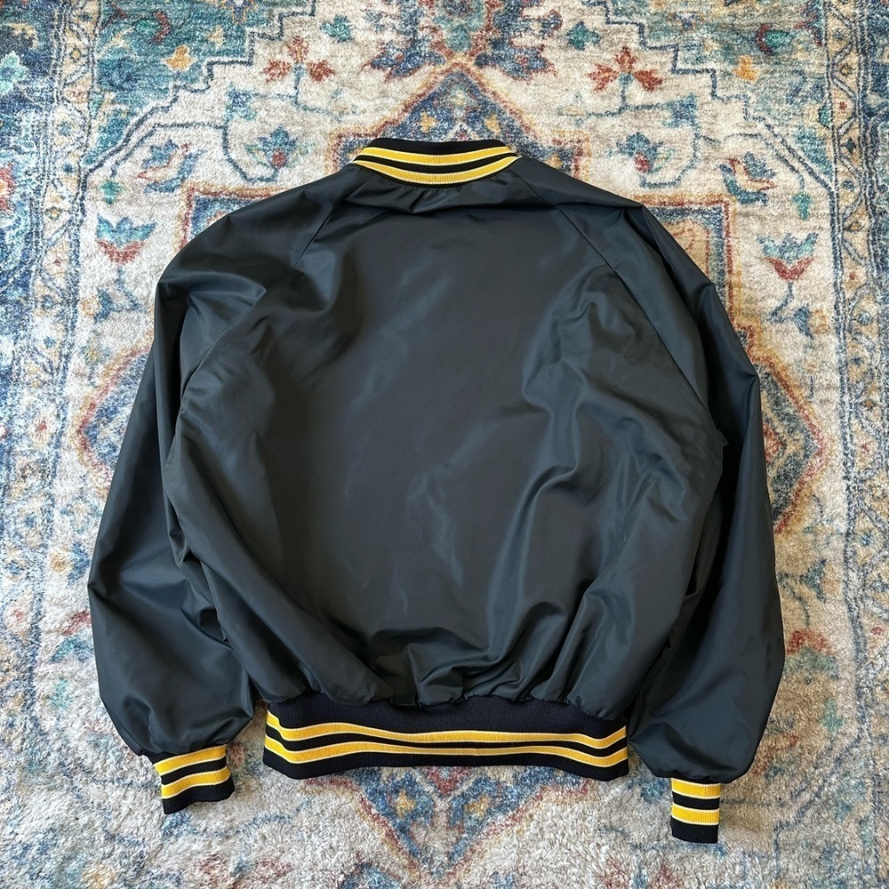 Vintage 1980s White’s Authorized Dealer Satin Jacket Large - Picture 2 of 4